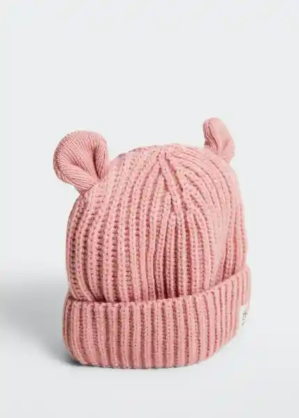 Gorro Quebech Rosa Talla 68 Niñas Mango