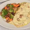 Pollo Champiñones
