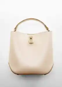 Bolso M Miguel Offwhite Talla 99 Mujer Mango