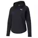 Puma Buzo Hoodie Active W Lifestyle Mujer Negro Talla XS