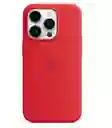 Apple Silicone Case iPhone 14 Pro With Magsafe Product Red