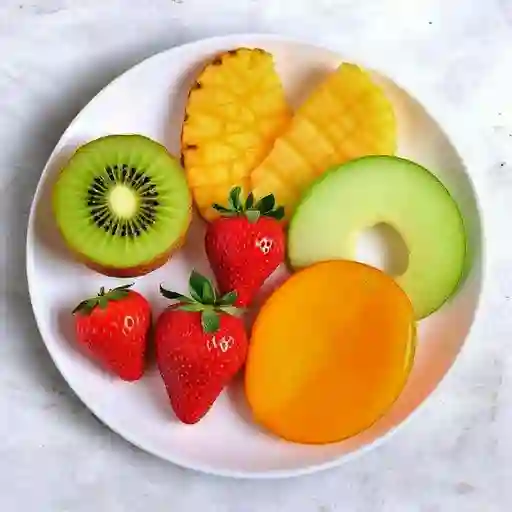 Manzana, Sandía, Mamón, Piña, Melón, Fresa, Mango