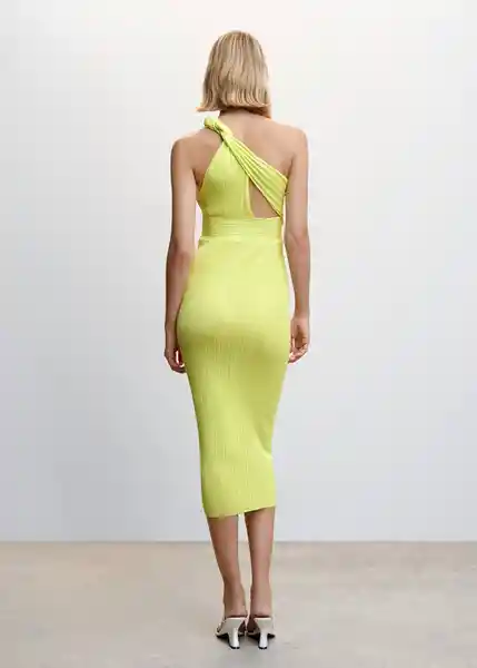 Vestido Twister Lima Talla L Mujer Mango