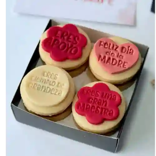 Caja X4 Alfajores Mamá