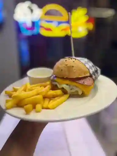Hamburguesa mixta