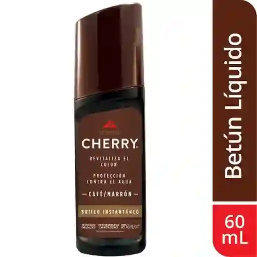 Cherry Betún Líquido Marrón