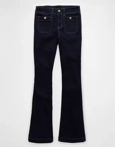 Jean Mujer Azul Talla 8 REGULAR 5507413 American Eagle