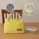 Lonchera Rectangular Lisa Serie Verde Miniso