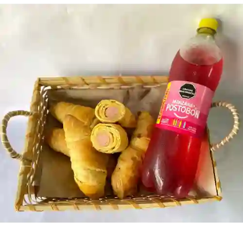 Combo 5 Deditos Salchicha + 1 Gaseosa Lt