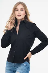 Camisa Impecable Color Negro Talla XL Ragged