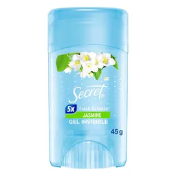 Desodorante Antitranspirante Mujer Secret Gel Invisible Jazmín 45 g