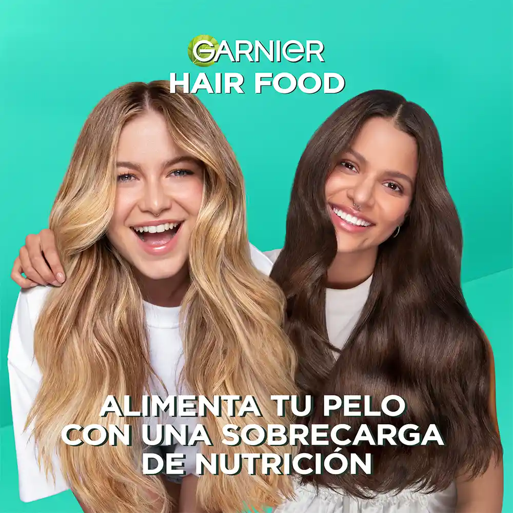 Tratamiento Capilar Hair Foof Garnier Aloe Hidratación 350 mL