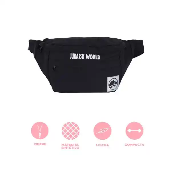 Cangurera Serie Jurassic World Negro Miniso