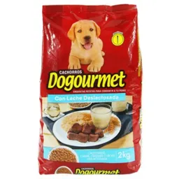 Dogourmet Alimento Perros para Cachorros Sabor a Carne Cereales y Leche Deslactosada