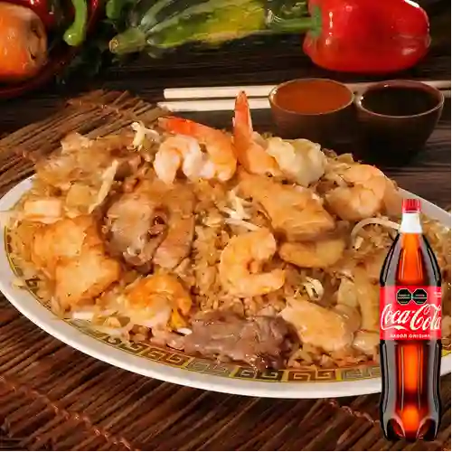 Chaufan Patchin especialidad 3/4 pers +CocaCola Org 1.5L