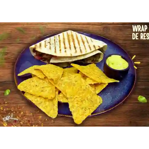 Wrap de res bbq