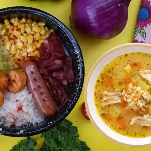 COMBO Bowl + Sopa + Té