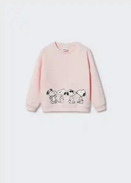 Sudadera Sfunb Rosa Pastel Talla 69 Niñas Mango