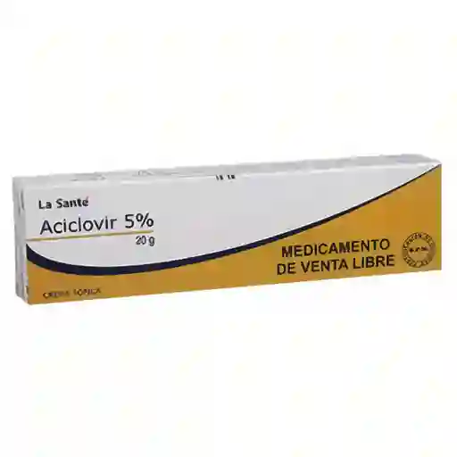 Aciclovir La Santé Crema Tópica (5%)