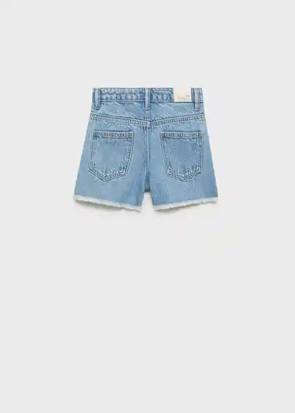 Short Isa Tejano Medio Talla 12 Niñas Mango