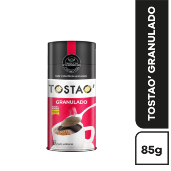 Cafe Soluble Tostao Granulado 85G