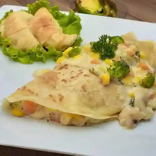 Crepe de Vegetales