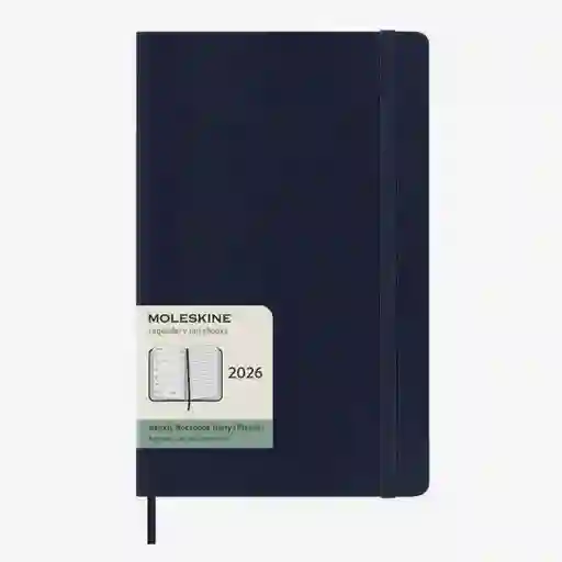Moleskine Agenda Semanal Azul Grande Sc 2026
