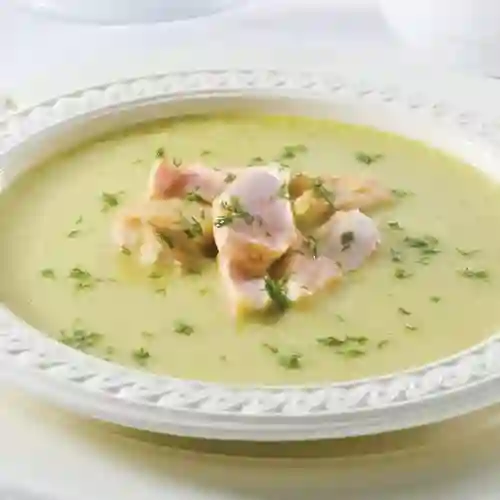 Crema de Salmón