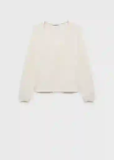 Jersey Faro Blanco Talla S Mujer Mango