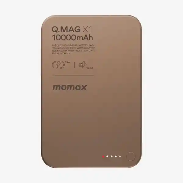 Momax Batería Magnética Delgada 10000mah Cobre