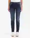 Jean Rusty Femenino Azul Clásico Oscuro Talla 5 Chevignon