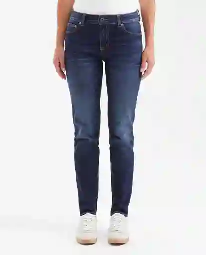 Jean Rusty Femenino Azul Clásico Oscuro Talla 5 Chevignon