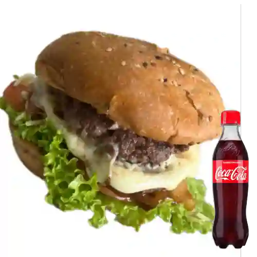 Combo Hamburguesa Clasica + Coca Cola Original400 ml