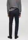 Pantalón Brest Navy Talla 40 Hombre Mango