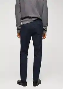 Pantalón Brest Navy Talla 40 Hombre Mango