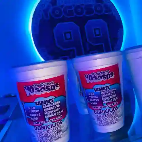 Yogoso de Milo con Licor