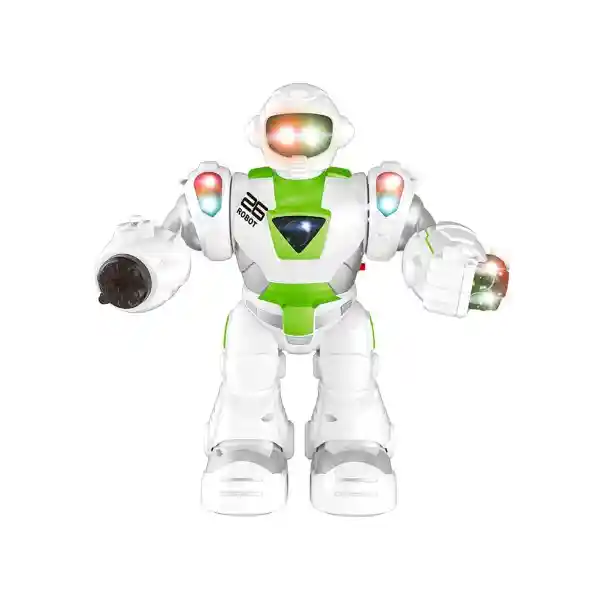 Toy Logic Robot Lanzador Megabot Blanco