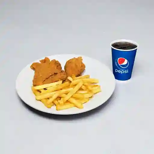 Combo Broasted O Asado 1/4