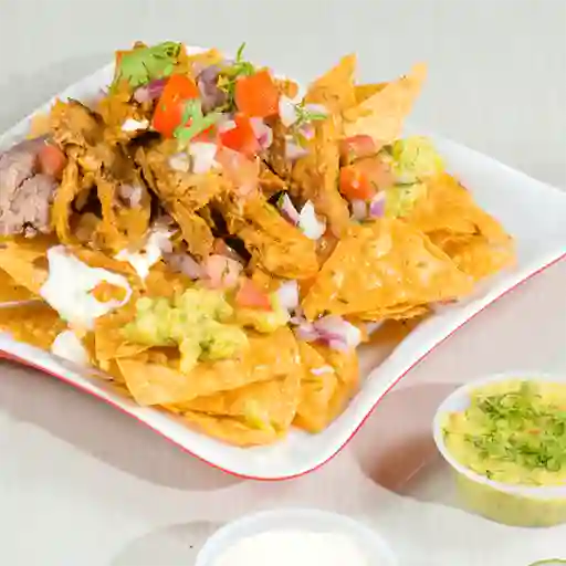 Nachos pulled pork