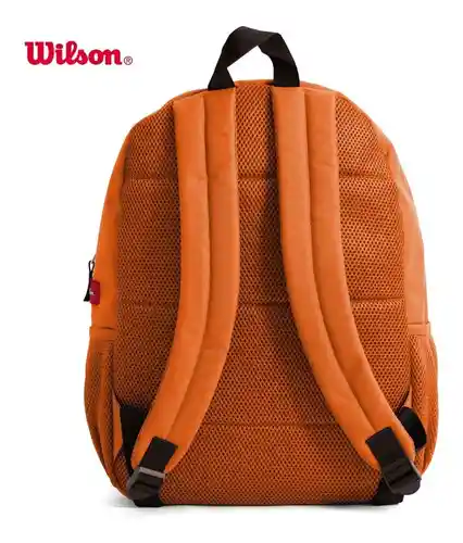 Wilson Morral Capital Tipo Universitario Unisex Anaranjado