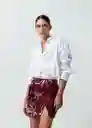Camisa Mujer Crudo Puro Claro Talla M 512G072 Naf Naf