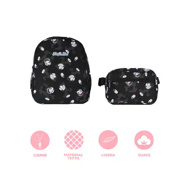 Maleta Escolar Serie Felix The Cat Negro Miniso