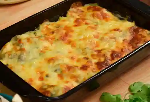 Lasaña de Carne con Jamón