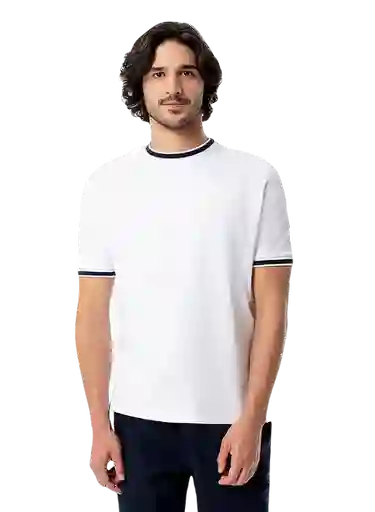Camiseta Hombre Blanco Talla S 900