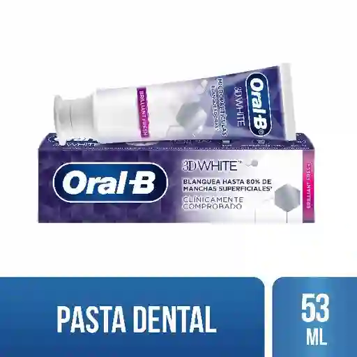 Oral-B Crema de Dientes 3D White  