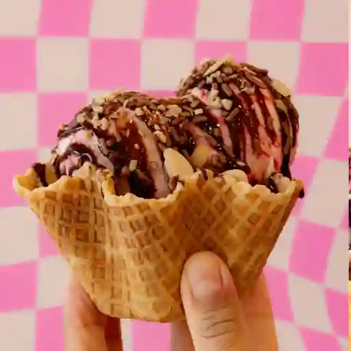 Helado sencillo