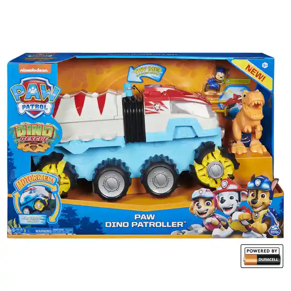 Paw Patrol Vehículo Dino Rescue Dino Patroller