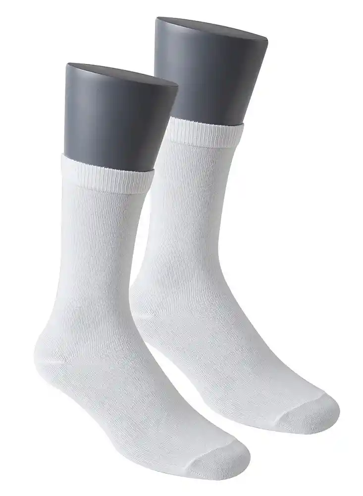 Calcetin Largo Arco Iris X 2 Punto Blanco 112266