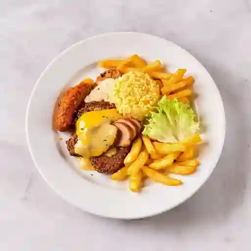 Lomipollo Papa + Salchicha
