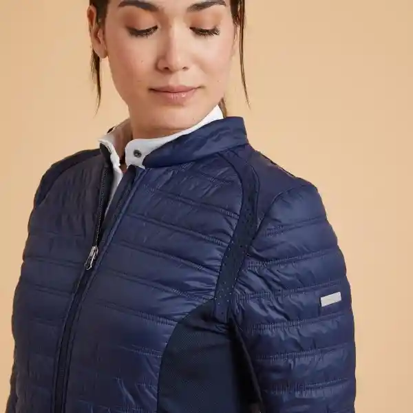 Fouganza Chaqueta de Equitación Para Mujer Azul Oscuro Talla 44